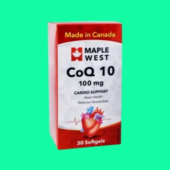 CoQ 10 100mg Maple West 4 CoQ 10 100mg Maple West