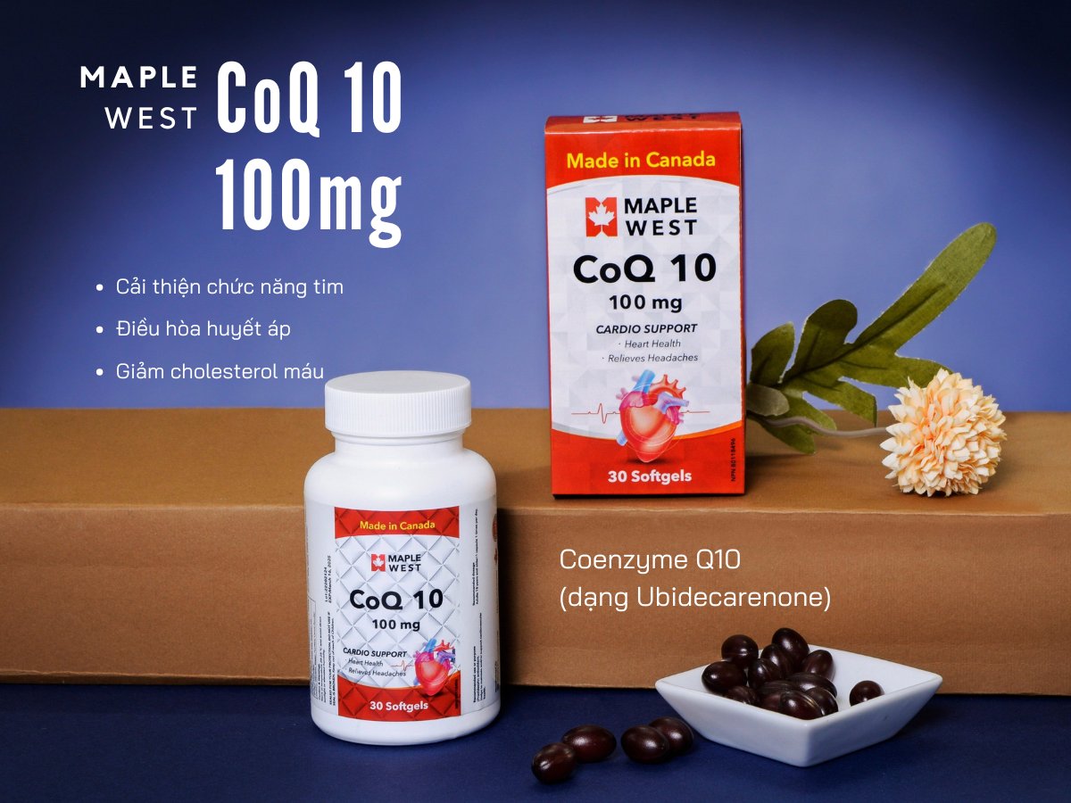 CoQ 10 100mg Maple West 11 CoQ 10 100mg Maple West