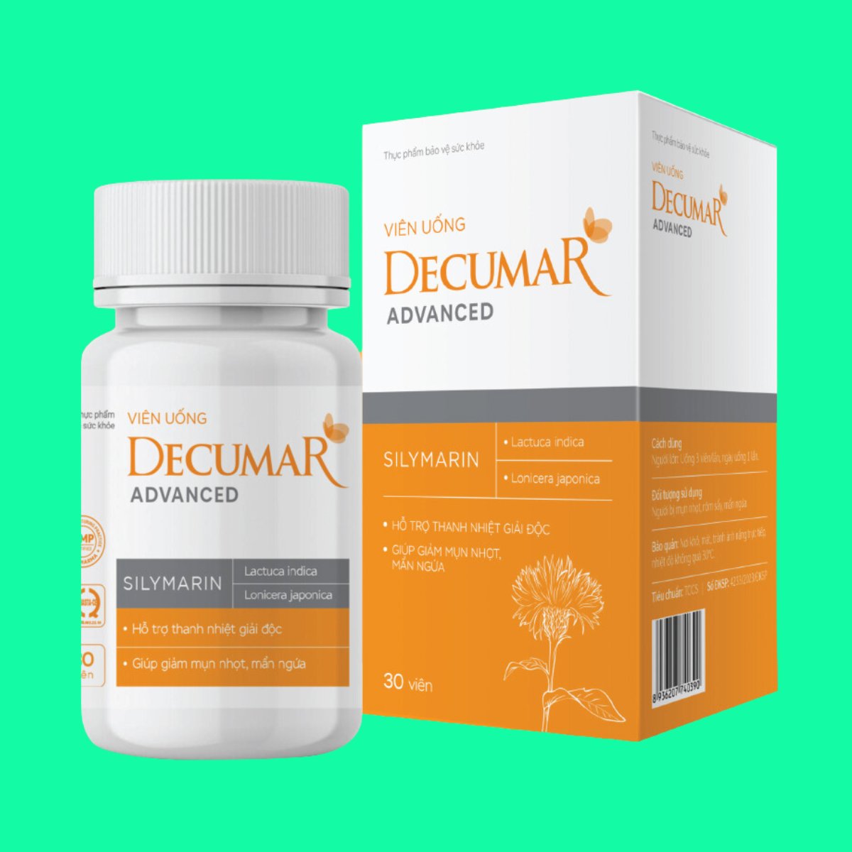 decumar-advanced-silymarin-1 Viên uống Decumar Advanced