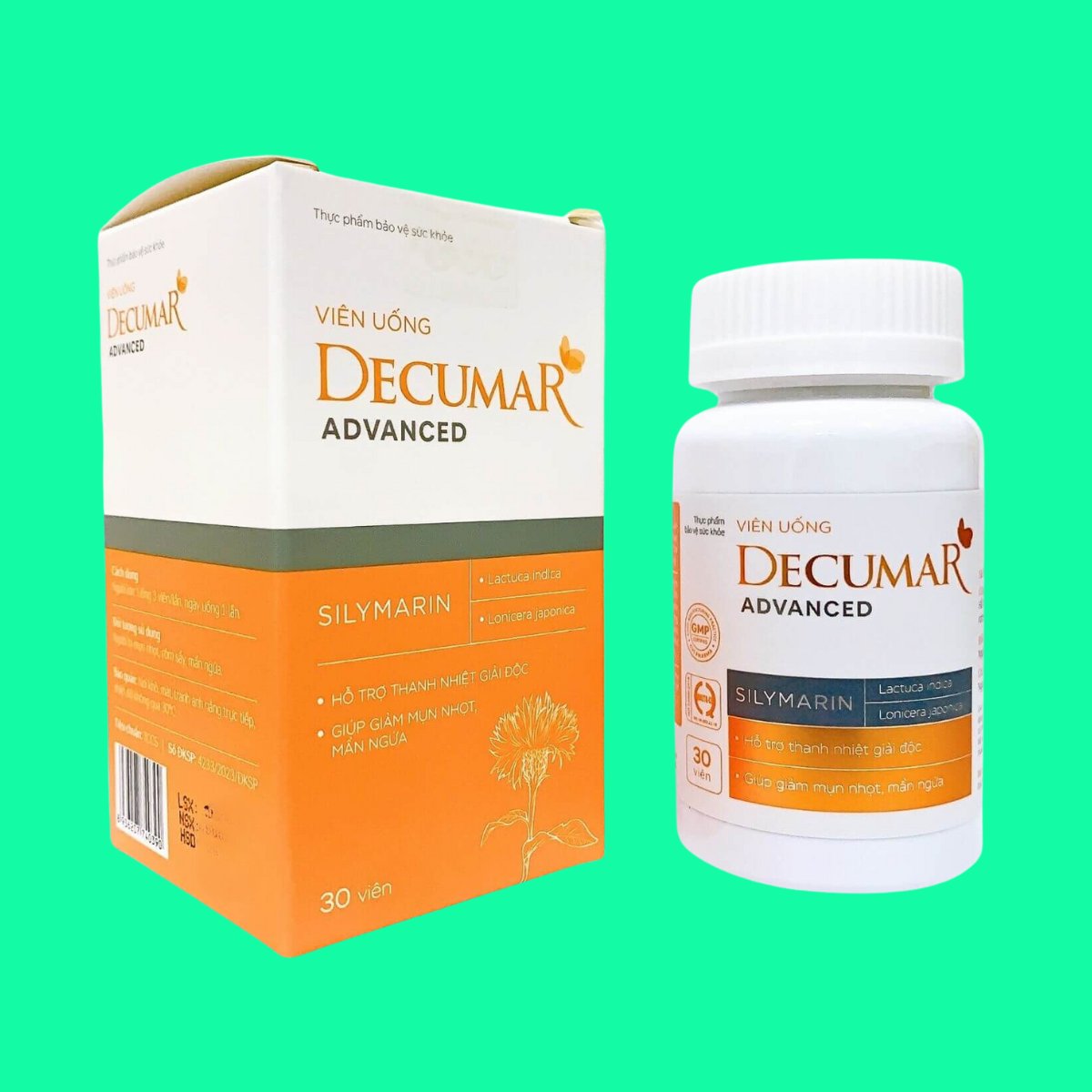 decumar-advanced-silymarin-2 Viên uống Decumar Advanced