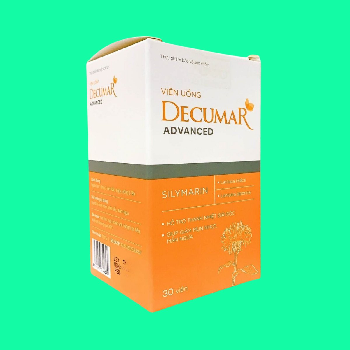 decumar-advanced-silymarin-3 Viên uống Decumar Advanced