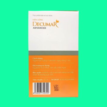 Decumar Advanced 5 Viên uống Decumar Advanced