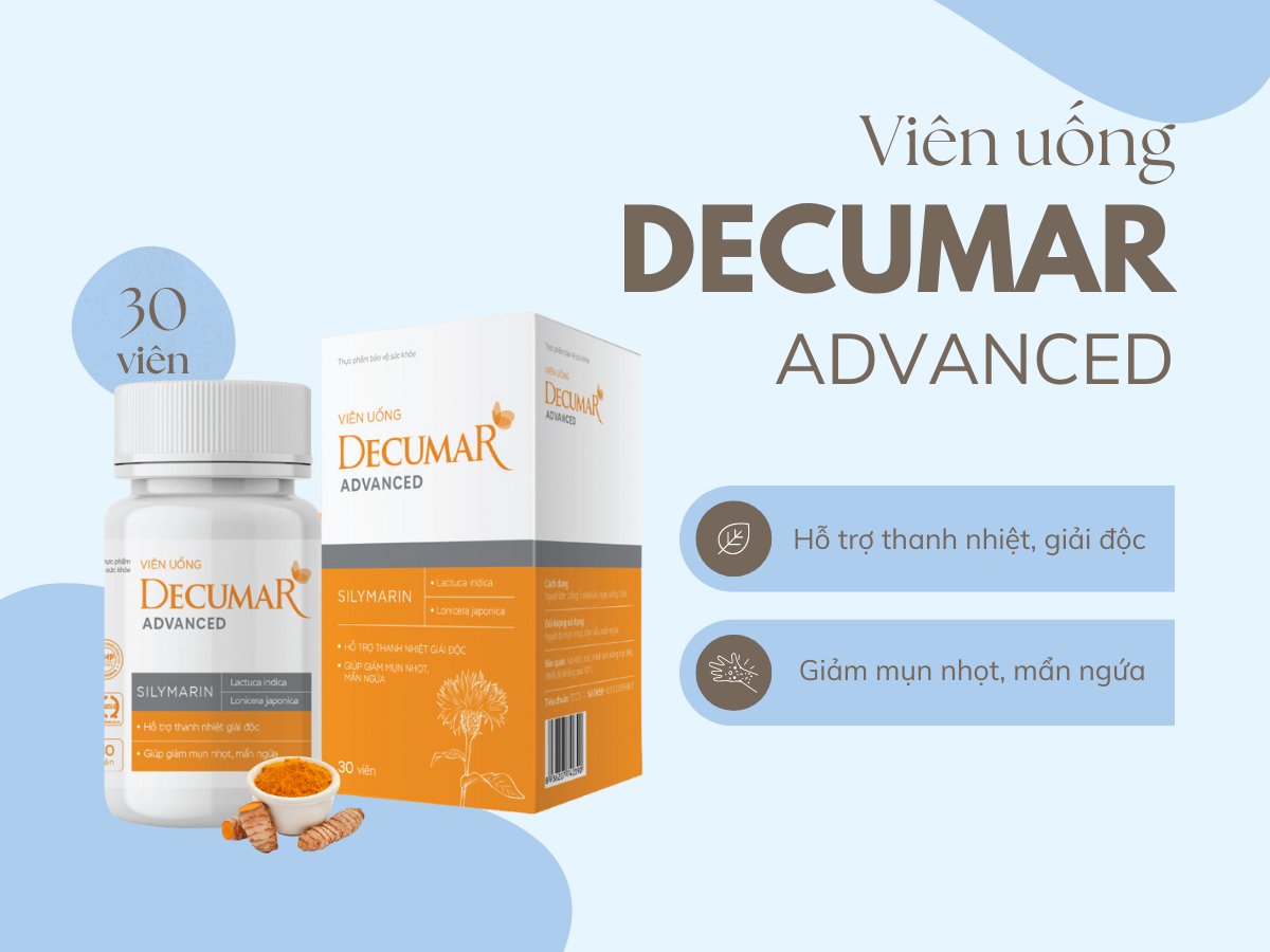 Decumar Advanced 12 Viên uống Decumar Advanced