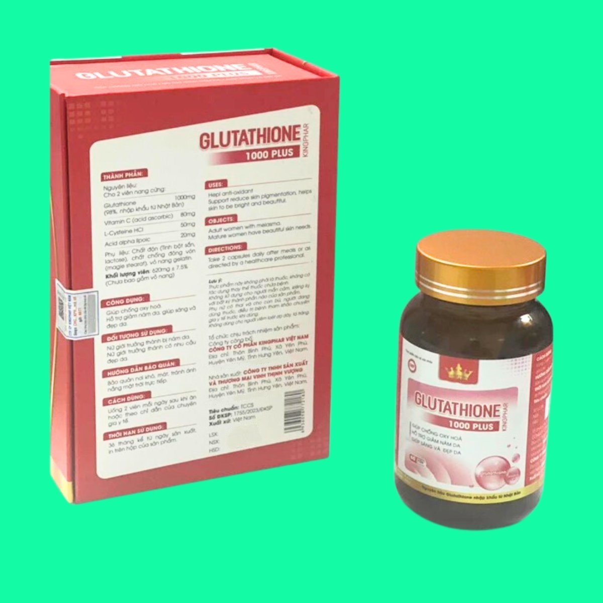 glutathione-1000-plus-kingphar-2 Glutathione 1000 Plus Kingphar