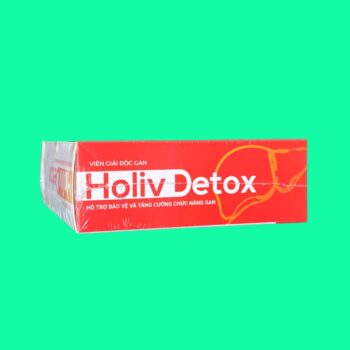 Viên giải độc gan Holiv Detox 7 Viên giải độc gan Holiv Detox