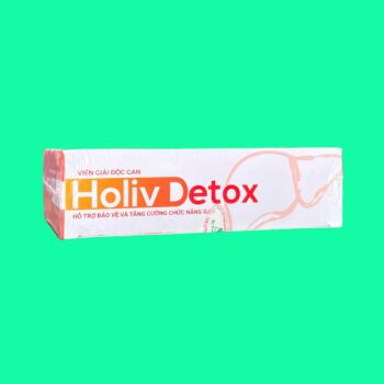 Viên giải độc gan Holiv Detox 8 Viên giải độc gan Holiv Detox