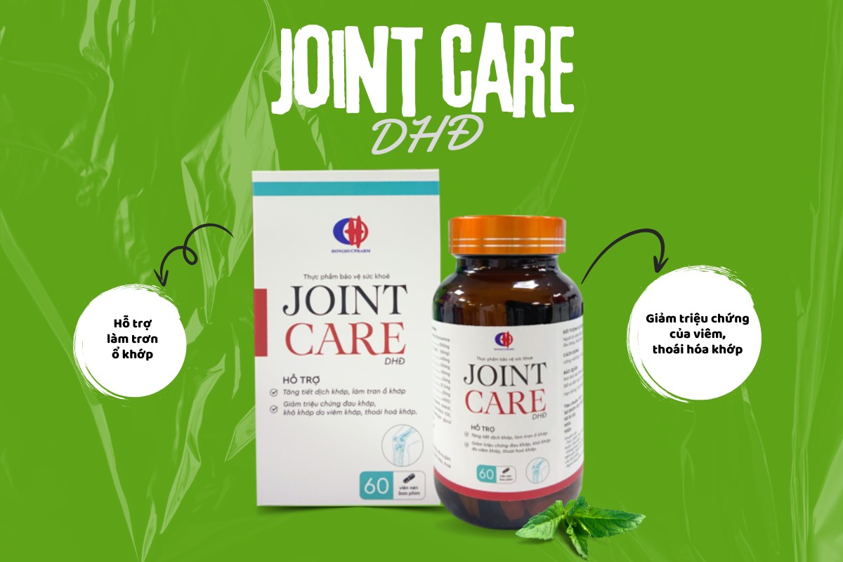 Joint Care DHĐ 7 Joint Care DHĐ giúp giảm triệu chứng viêm khớp, thoái hóa khớp
