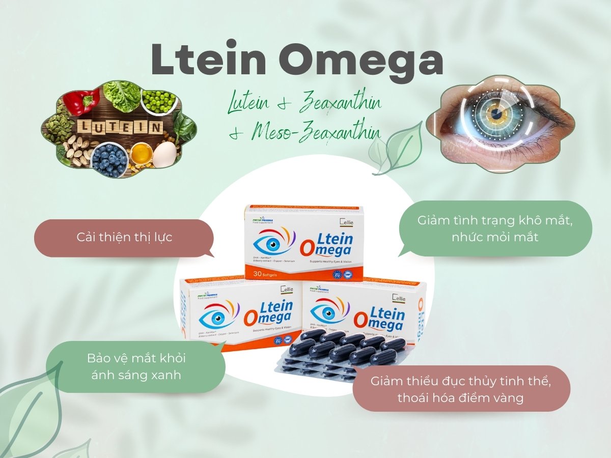 Ltein Omega 10 Viên nang Ltein Omega