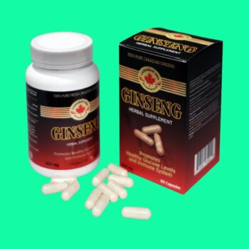 Viên nang sâm Canadian Vita Ginseng 2 Viên nang sâm Canadian Vita Ginseng