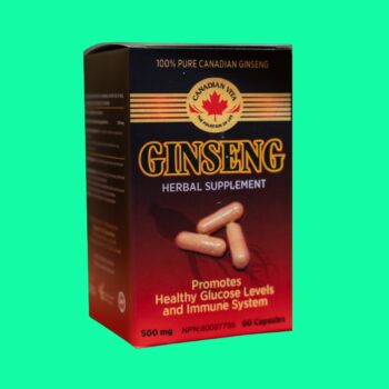 Viên nang sâm Canadian Vita Ginseng 3 Viên nang sâm Canadian Vita Ginseng