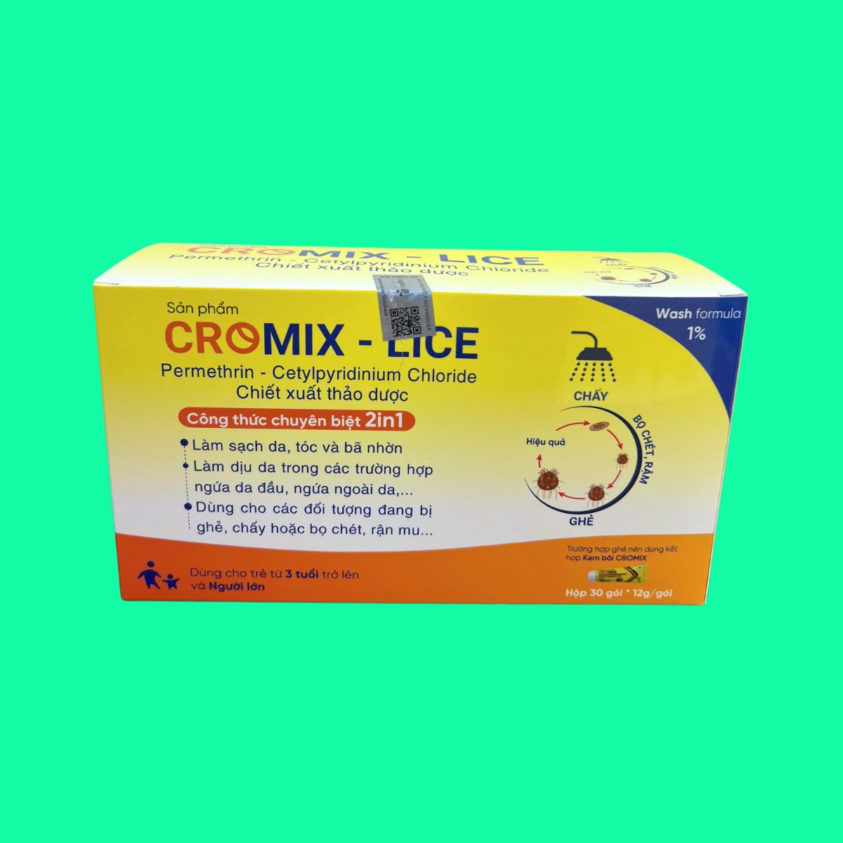 dau-tam-goi-cromix-lice-2 Dầu tắm gói CROMIX LICE