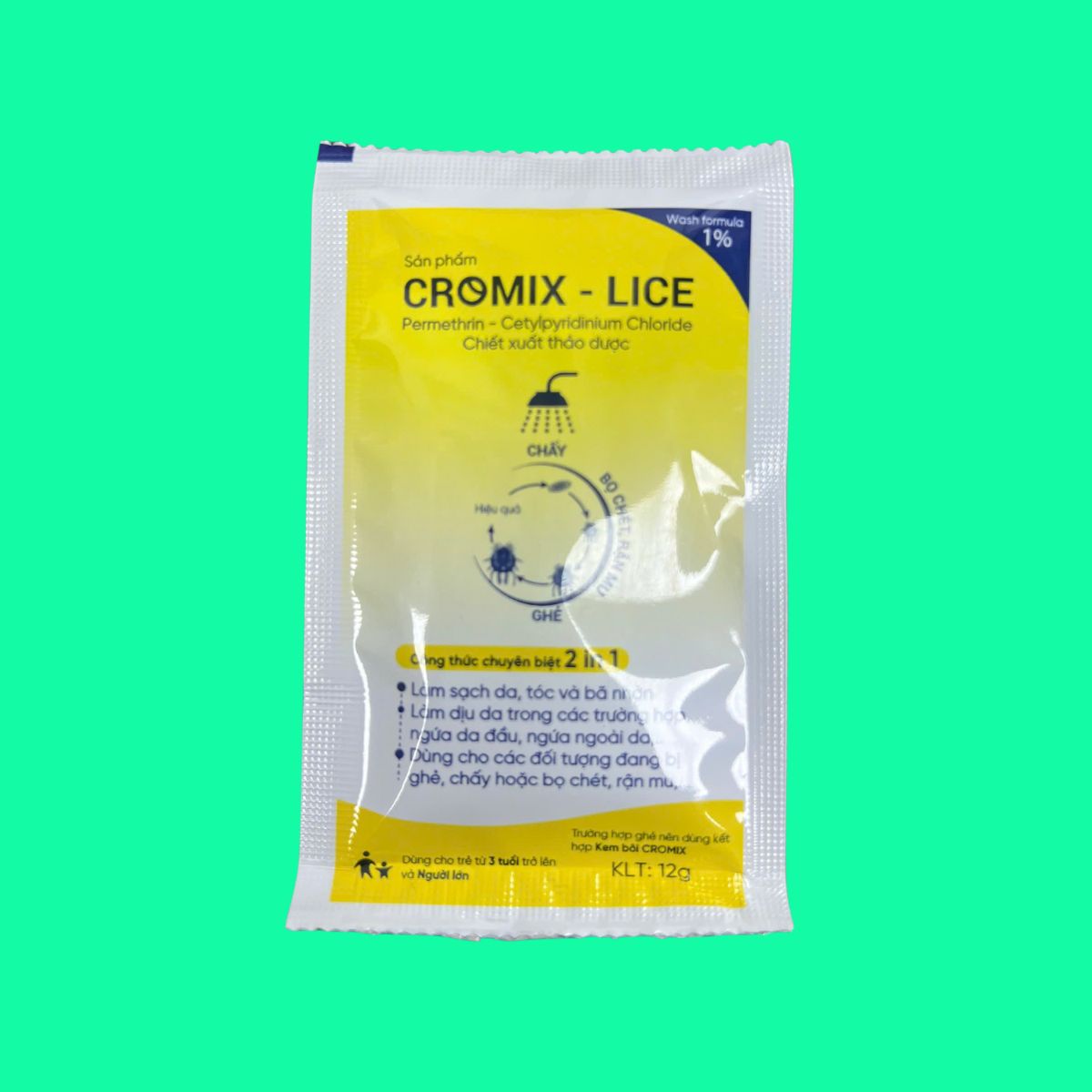 dau-tam-goi-cromix-lice-7 Dầu tắm gói CROMIX LICE