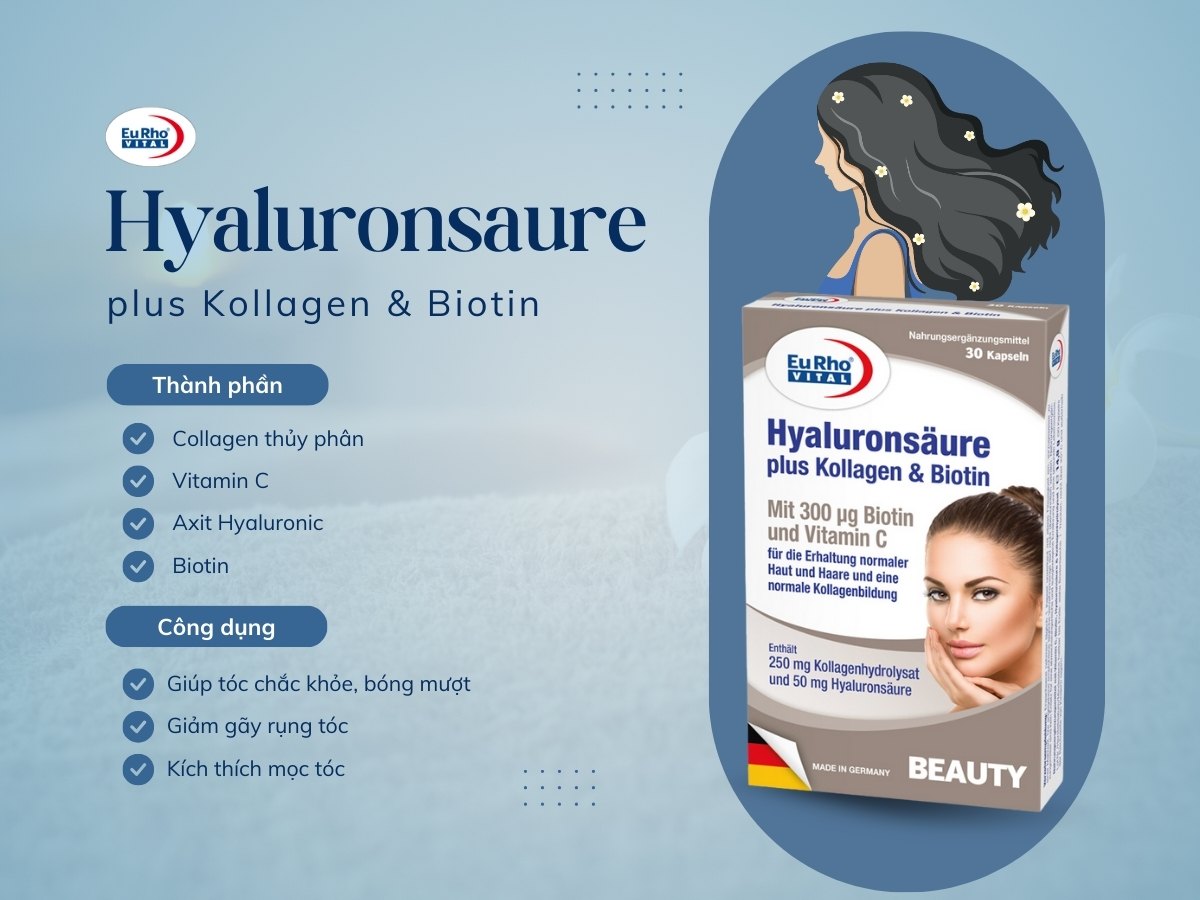 EuRho Vital Hyaluronsaure plus Kollagen & Biotin 11 EuRho Vital Hyaluronsaure plus Kollagen & Biotin