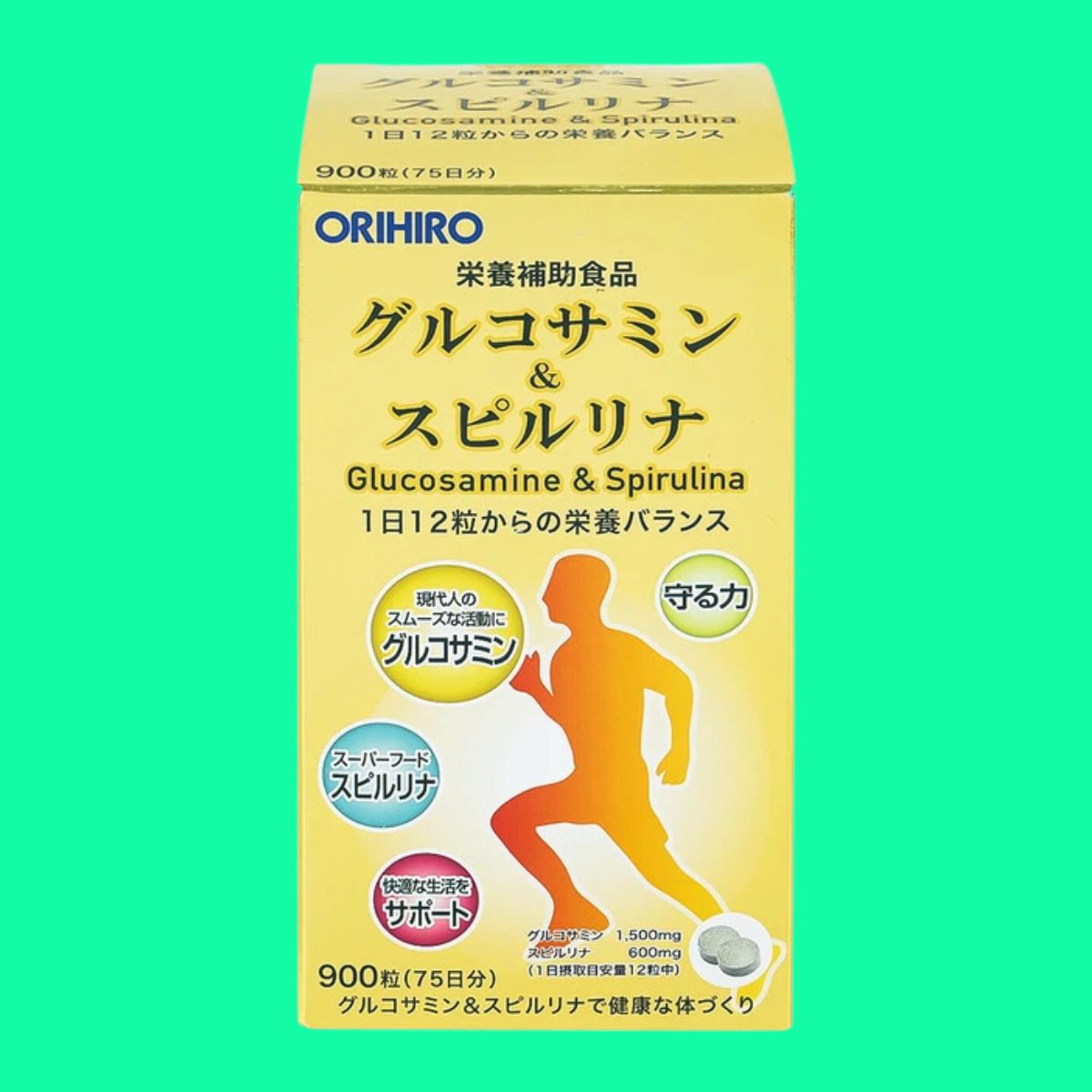 glucosamine-spirulina-orihiro-1 Glucosamine & Spirulina