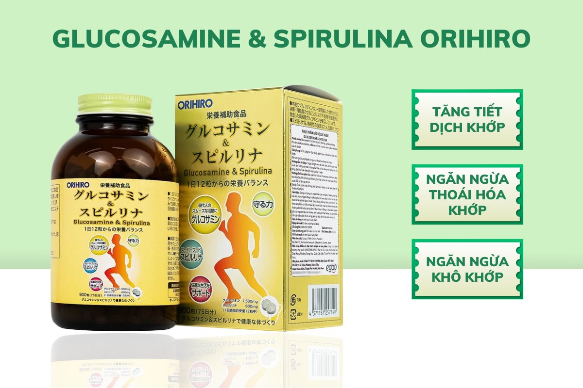 Glucosamine & Spirulina Orihiro 14 Glucosamine & Spirulina Orihiro