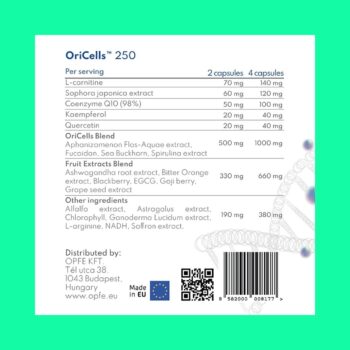 OPFE OriCells 250 capsules 7 OPFE OriCells 250 capsules