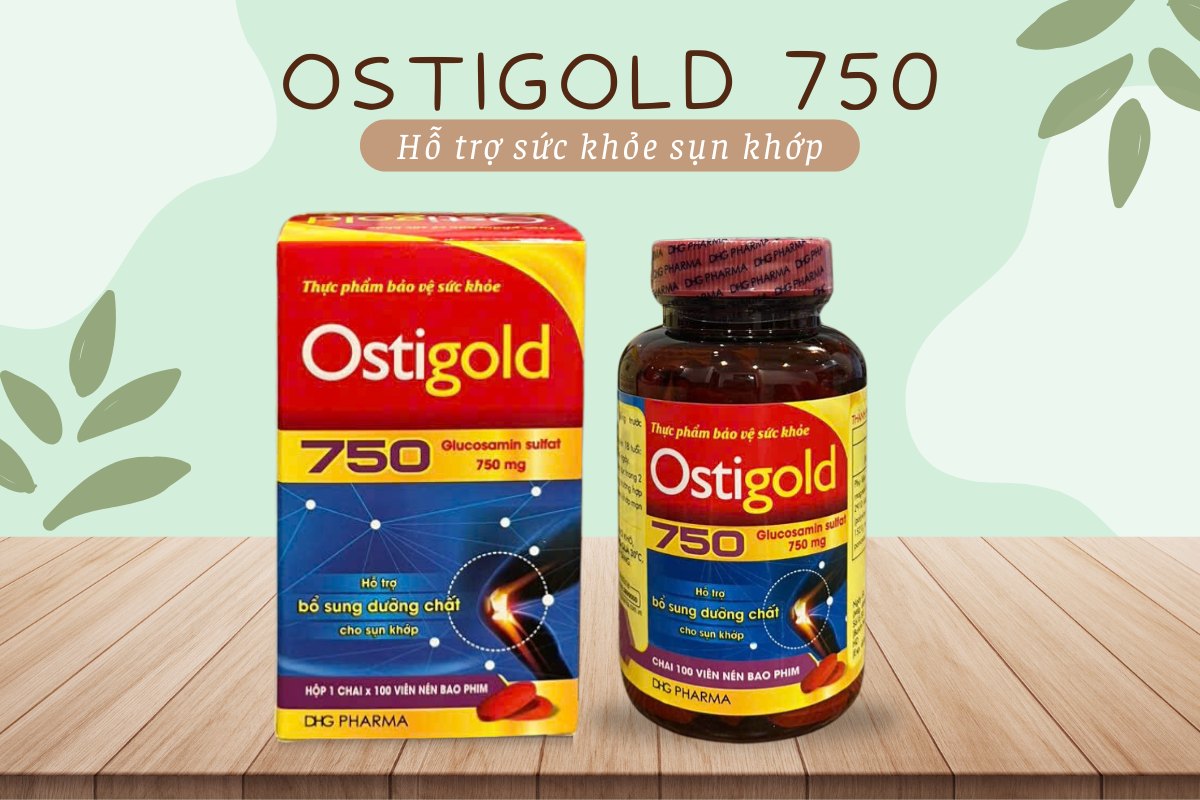 Ostigold 750 18 Ostigold 750 hỗ trợ làm trơn và tăng khả năng vận động của khớp
