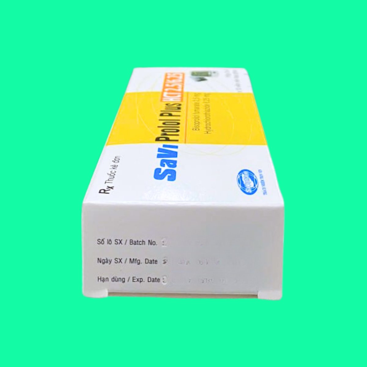 saviprolol-plus-hct-2-5-6-25-8 Thuốc SaviProlol Plus HCT 2.5/6.25