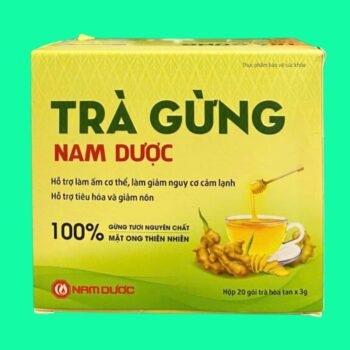 Trà gừng Nam Dược 2 Trà gừng Nam Dược
