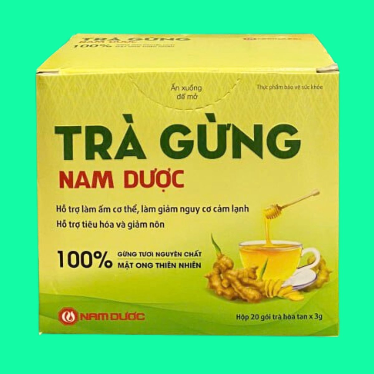 tra-gung-nam-duoc Trà gừng Nam Dược