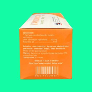 Vancomycin 500 Vinphaco 13 Thuốc Vancomycin 500 Vinphaco