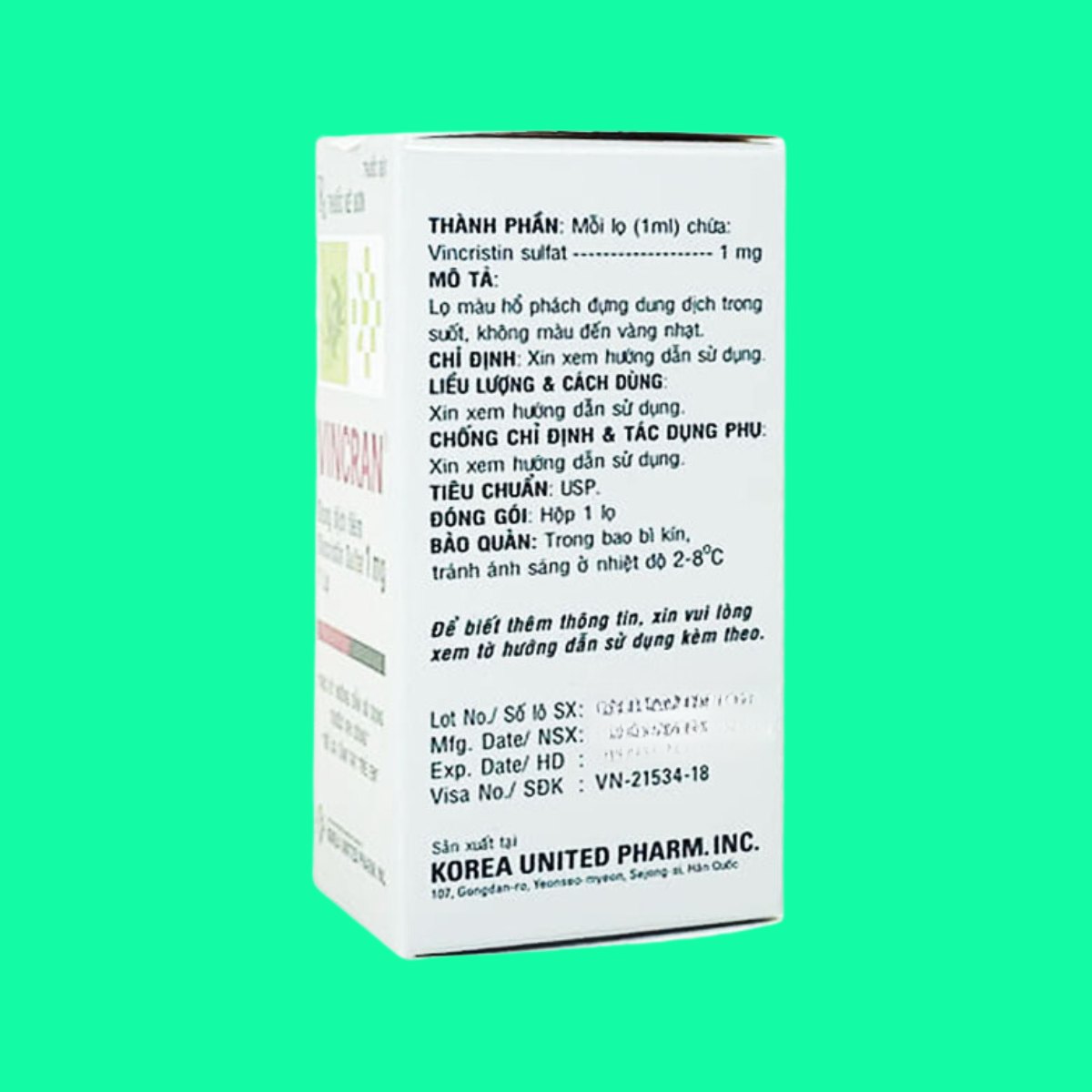 vincran-1mg-1ml-3 Thuốc Vincran 1mg/1ml