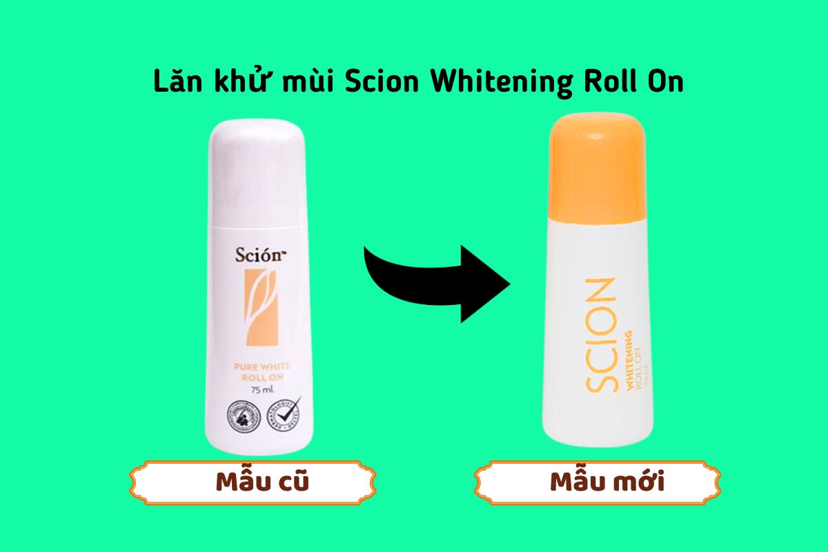 Lăn khử mùi Scion Whitening Roll On 11 Lăn khử mùi Scion Whitening Roll On
