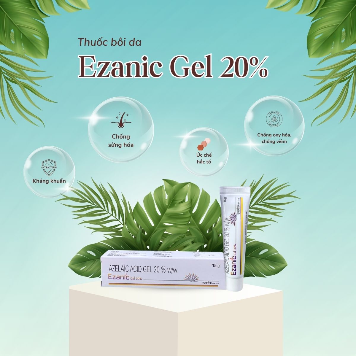 Ezanic Gel 20% 14 Thuốc Ezanic Gel 20%