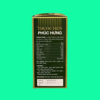 Thuốc Hen Phúc Hưng