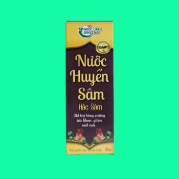 Nước Huyền Sâm Hắc Sâm