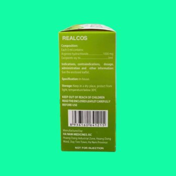 Realcos 1000mg/5ml 6 Thuốc Realcos