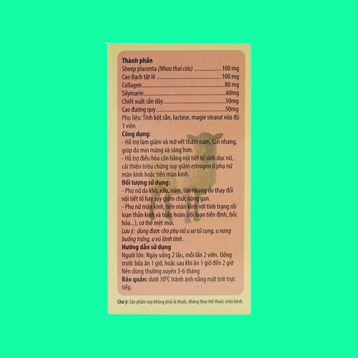 sheep-placenta-collagen-kingphar-5 Sheep Placenta & Collagen Kingphar