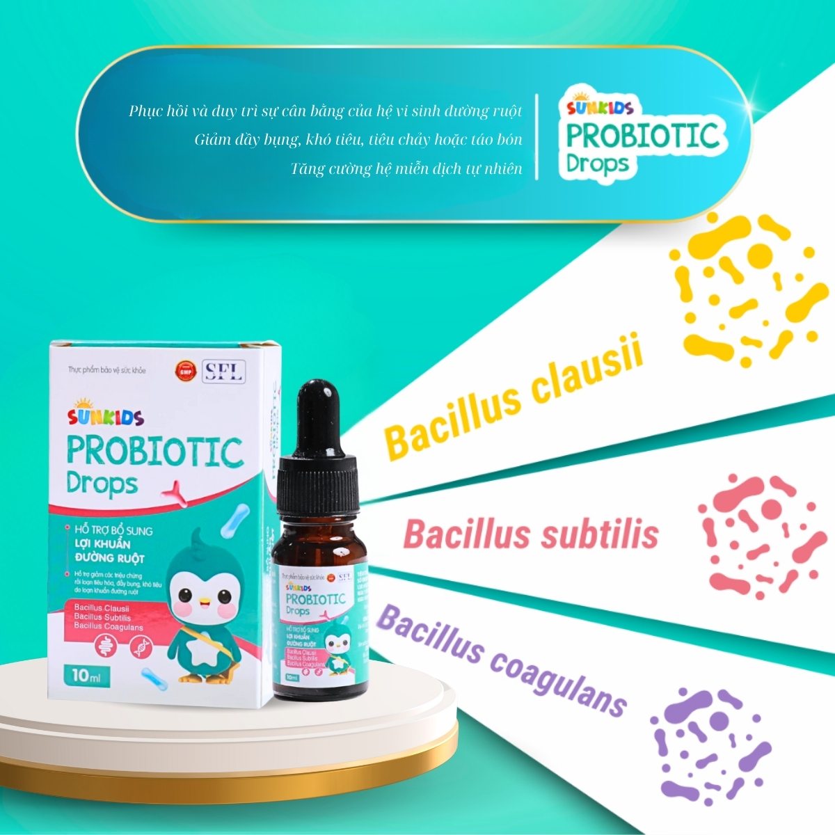 Sunkids Probiotic Drops 8 Sunkids Probiotic Drops