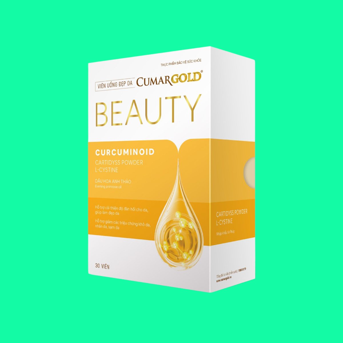 vien-uong-dep-da-cumargold-beauty-2 Viên uống đẹp da CumarGold Beauty