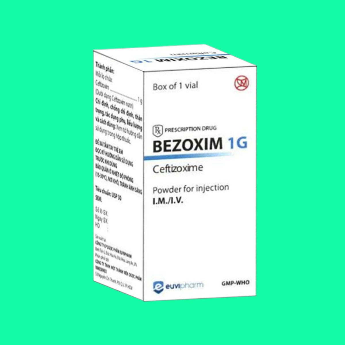 bezoxim-1g-1 Thuốc Bezoxim 1g