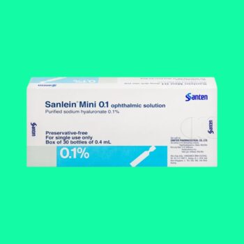 Sanlein Mini 0.1 4 Thuốc Sanlein Mini 0.1