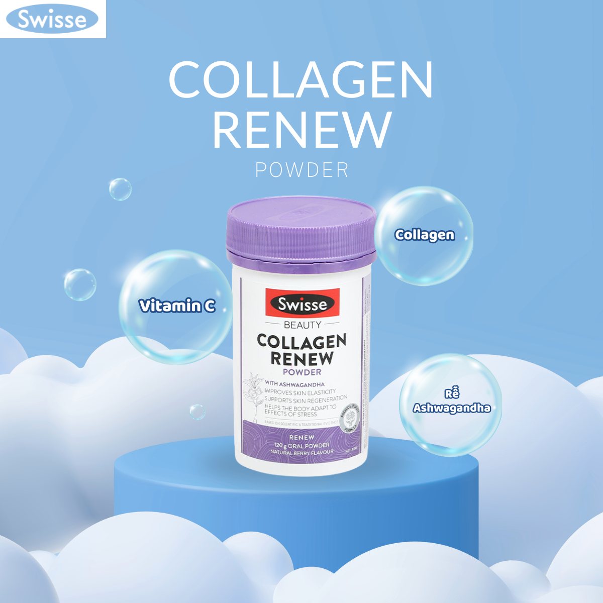 Swisse Beauty Collagen Renew Powder 11 Swisse Beauty Collagen Renew Powder