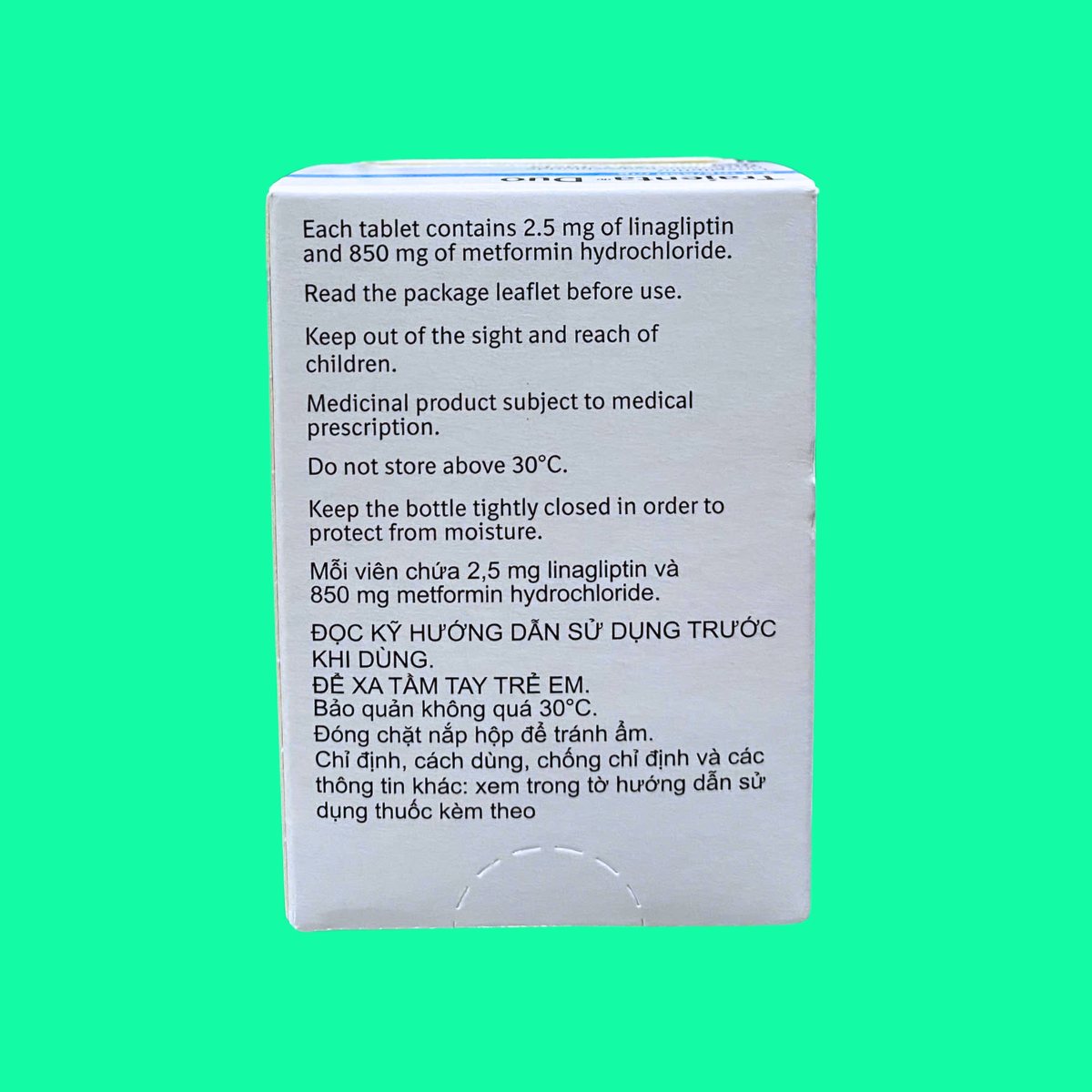 trajenta-duo-25mg-850mg-3 Thuốc Trajenta Duo 2,5mg/850mg