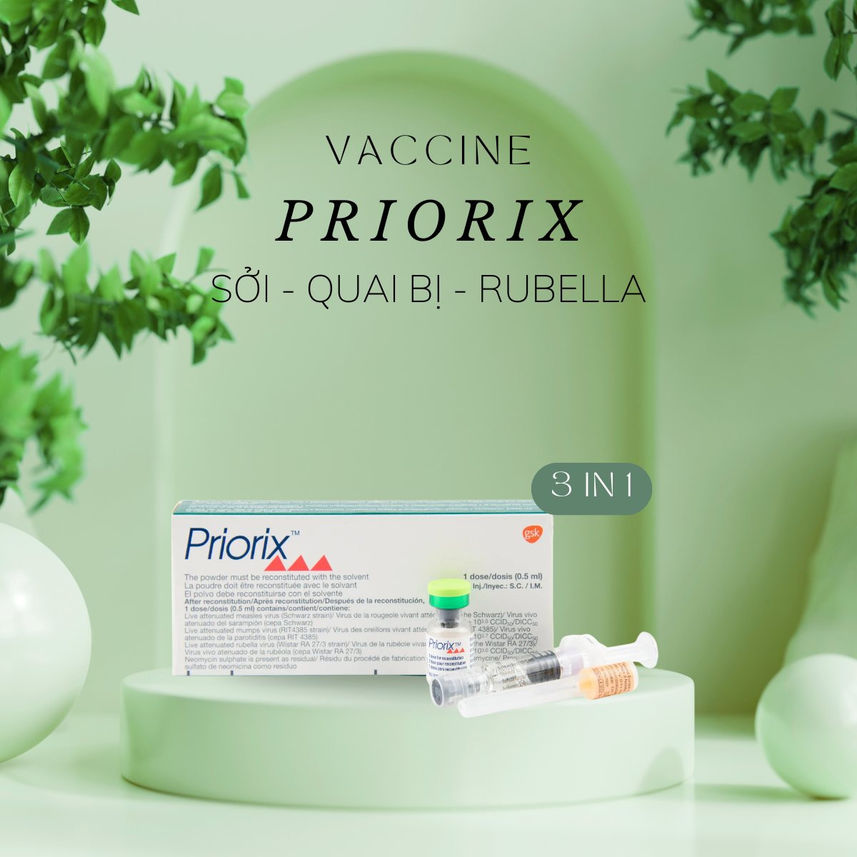 Vaccine Priorix 10 Vaccine Priorix