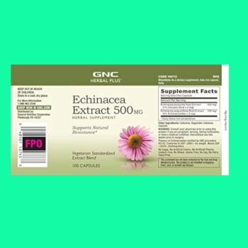 Echinacea Extract 500mg 3 Echinacea Extract 500mg