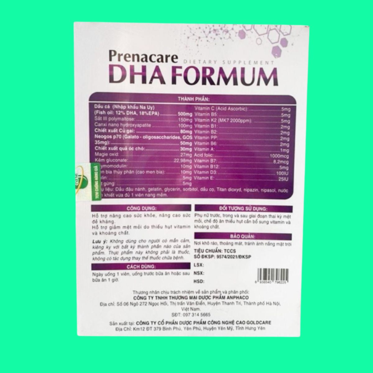 Prenacare DHA Formum (6) Prenacare DHA Formum