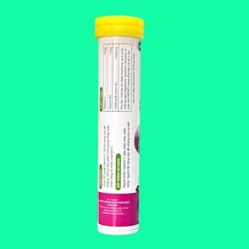 Viên sủi Medstand vitamin C Plussz (vị chanh leo) 3 Viên sủi Medstand vitamin C Plussz