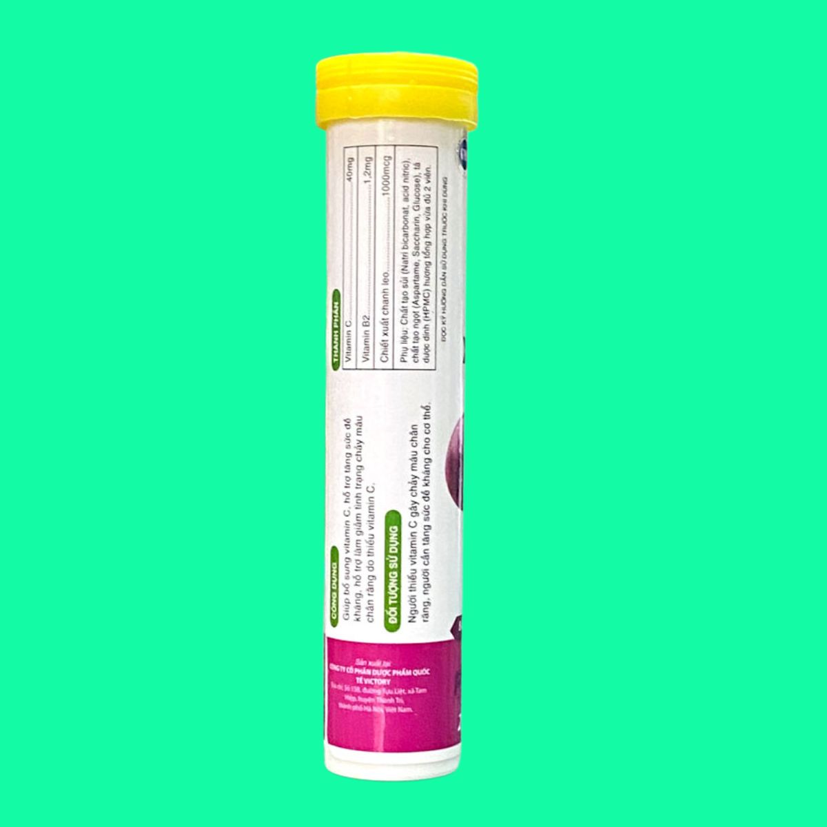 Viên sủi Medstand vitamin C Plussz (3) Viên sủi Medstand vitamin C Plussz