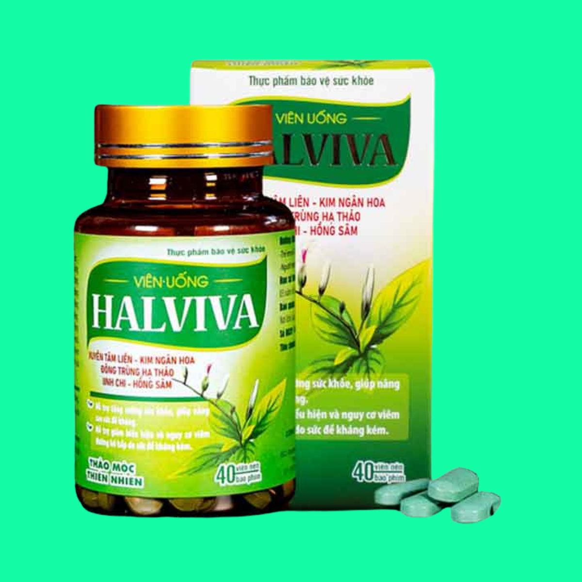 Viên uống HALVIVA (1) Viên uống HALVIVA