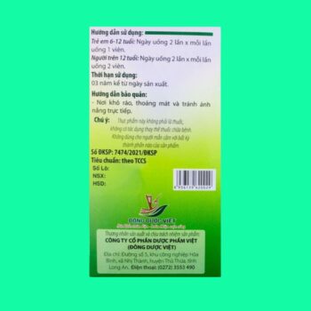Viên uống HALVIVA 6 Viên uống HALVIVA