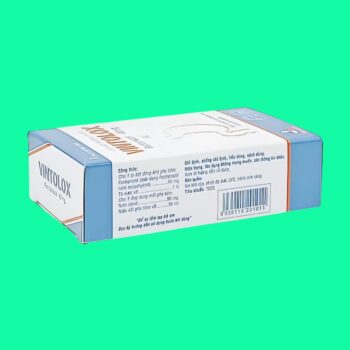 Vintolox (thuốc tiêm bột đông khô)