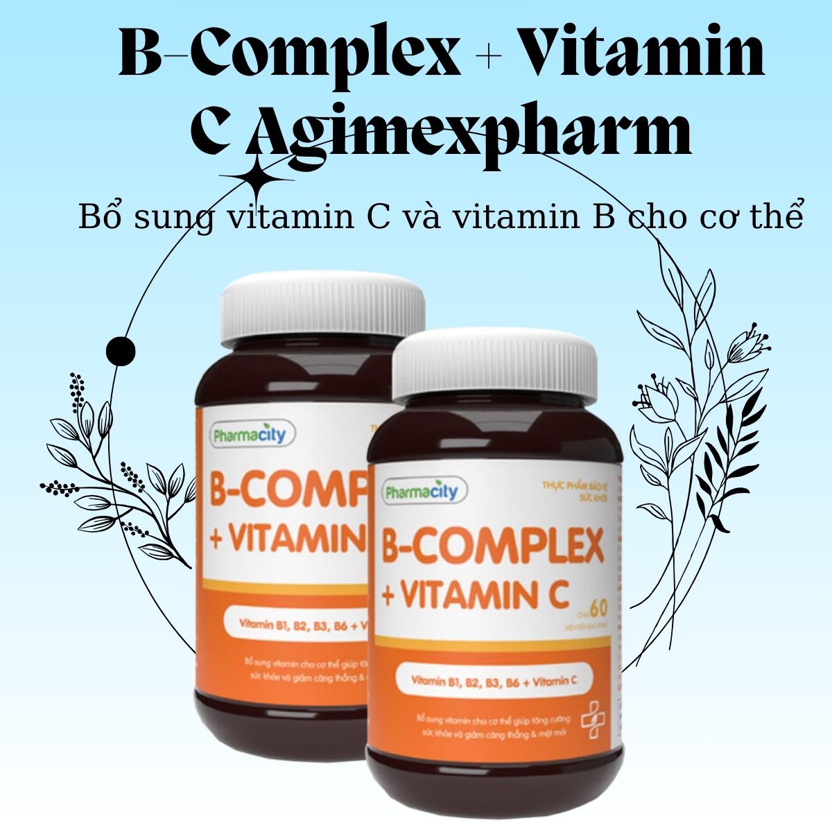 B-Complex + Vitamin C Agimexpharm 5 B-Complex + Vitamin C Agimexpharm