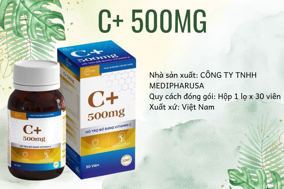 Thông tin sản phẩm C+ 500mg