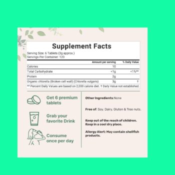 Chlorella Tablet