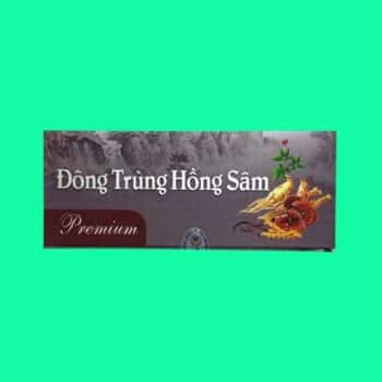 Đông Trùng Hồng Sâm Premium